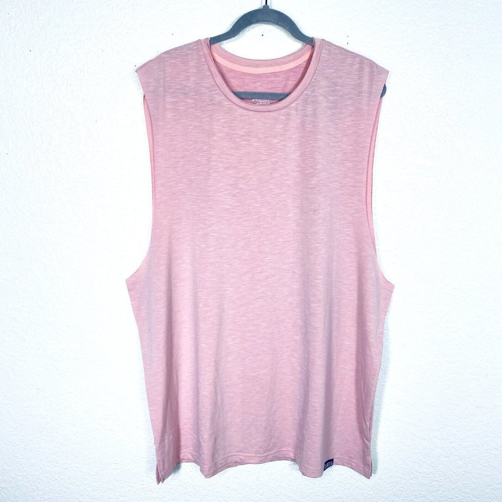 YoungLA Shirt Mens Extra Large Muscle Tank Tee Gym Workout Casual Light Pink NEW